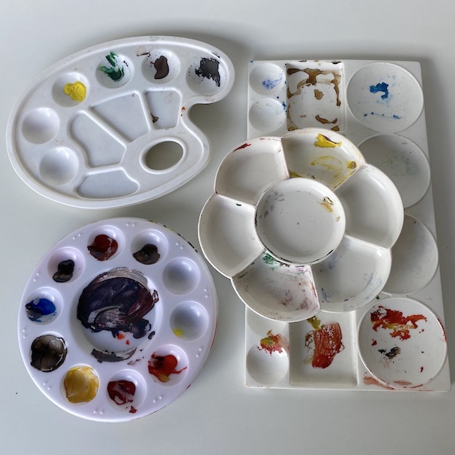 ARTIST'S PALETTE, Small Plastic